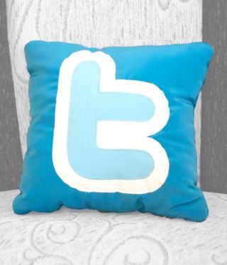 Декоративна Възглавница Twitter Възглавница Twitter