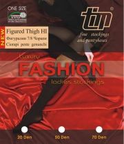 Tigh-Hi stockings / 7/8 фигурални чорапи