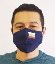 Маска за лице БГ Флаг за многократна употреба